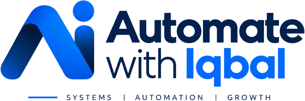 Automate with Iqbal logo